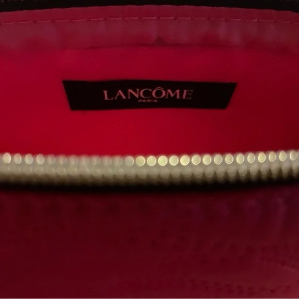 Lancôme Pink Zip Cosmetic Bag, Never used